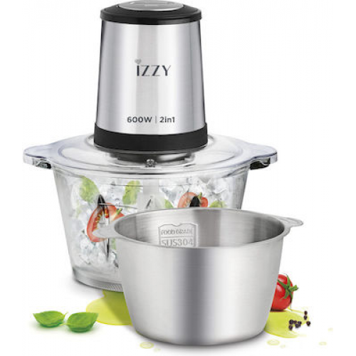 Izzy IZ-6904 Πολυκόπτης Multi 600W με Δοχείο 1.8lt