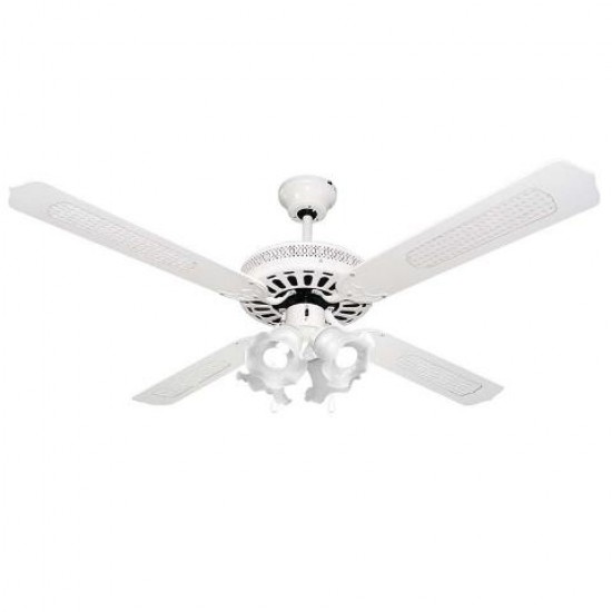 Ανεμιστήρας Οροφής 52" 130cm 60W με Φως Λευκός DECO