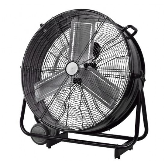 Ανεμιστήρας Δαπέδου Μεταλλικος Box Fan 24" Διαμέτρου 60.96cm Μαύρος