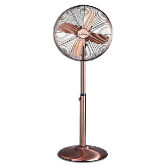 Ανεμιστήρας Ορθοστάτης 40cm Μπρονζέ 60W