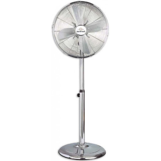 Ανεμιστήρας Ορθοστάτης 40cm Χρωμίου 60W