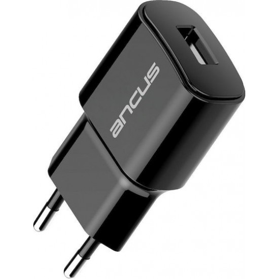 Φορτιστής C60 USB-A 5V / 1A 5W Μαύρος
