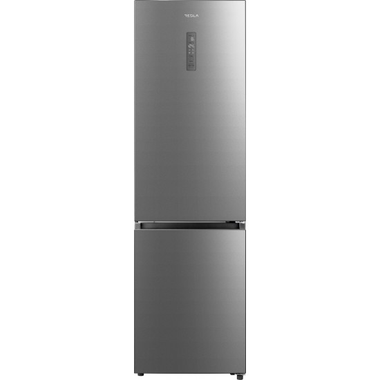Ψυγειοκαταψύκτης Tesla 378lt Total No Frost Inox - RC3800FMX