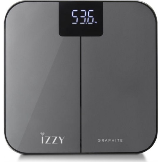 Izzy Ψηφιακή Ζυγαριά σε Μαύρο χρώμα IZ-7009