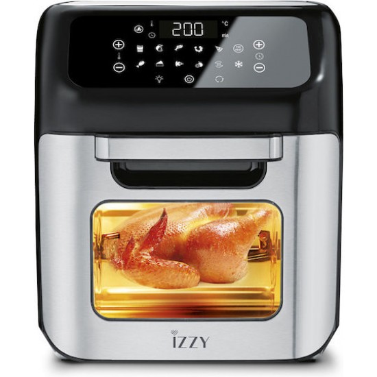 Izzy IZ-8205 Air Fryer 12lt Ασημί