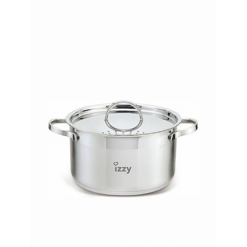Izzy Cosmopolitan Βαθιά Ανοξείδωτη Κατσαρόλα 3lt / 20cm