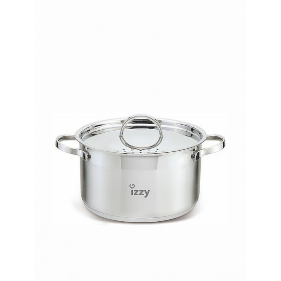 Izzy Cosmopolitan Βαθιά Ανοξείδωτη Κατσαρόλα 7lt / 26cm