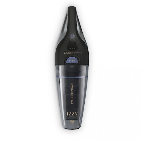 Izzy Cyclonic Power IZ-4005 Επαναφορτιζόμενο Σκουπάκι Χειρός 22.2V Μαύρο