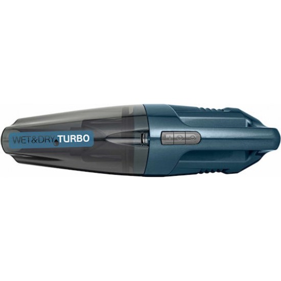 Izzy Wet-Dry Turbo V-607 Επαναφορτιζόμενο Σκουπάκι Χειρός 11.1V Μπλε