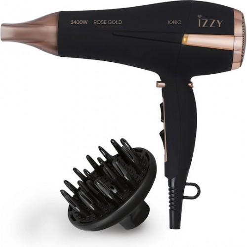 Izzy Ionic Rose Gold Σεσουαρ Μαλλιών 2400W