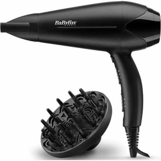 Babyliss Power Dry D563DE Σεσουάρ Μαλλιών με Φυσούνα 2100W