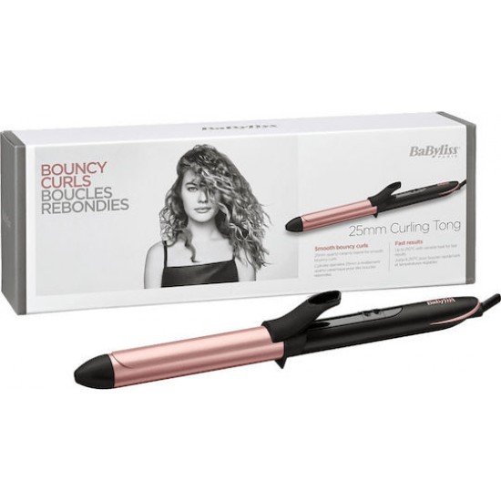 Babyliss Bouncy Curls Ψαλίδι Μαλλιών για Μπούκλες 25mm C451E