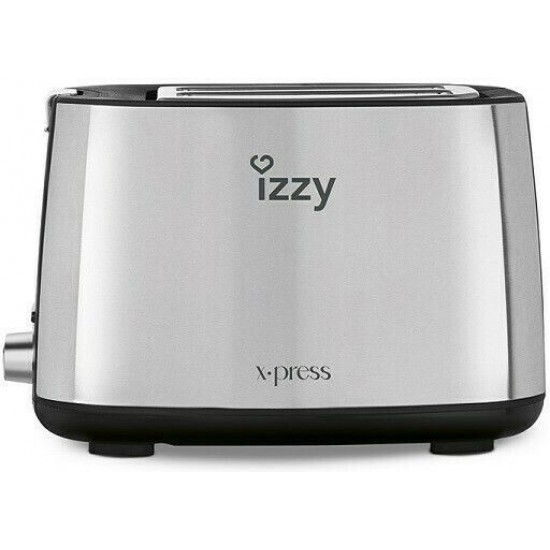 Izzy X-Press IZ-9100 Φρυγανιέρα 2 Θέσεων 800W Inox