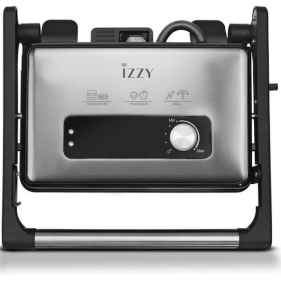 Izzy Panini XL Τοστιέρα Γκριλιέρα 1500W Inox