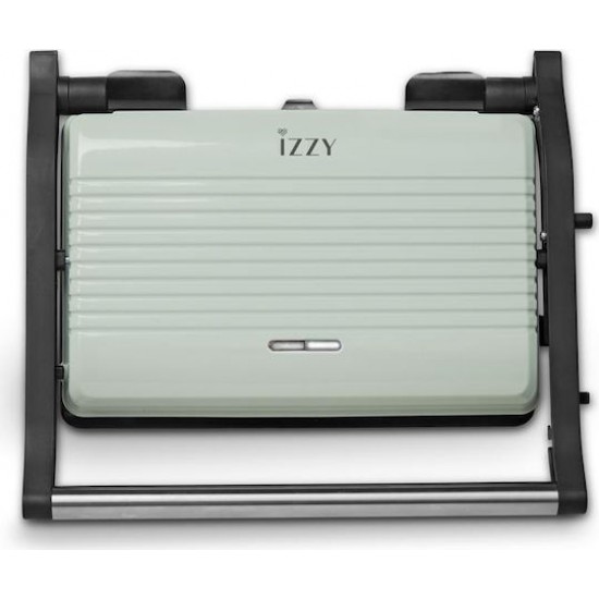 Izzy Vintage Panini IZ-2025 Τοστιέρα για 2 Τοστ 1000W Green