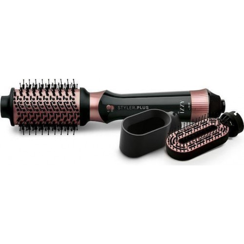 Izzy Ηλεκτρική Βούρτσα IZ-7211 Styler Plus Κεραμική και με Αέρα για Ίσιωμα 1200W 