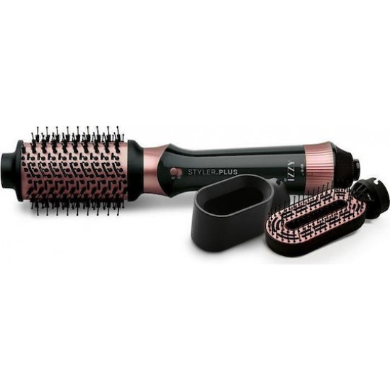 Izzy Ηλεκτρική Βούρτσα IZ-7211 Styler Plus Κεραμική και με Αέρα για Ίσιωμα 1200W 