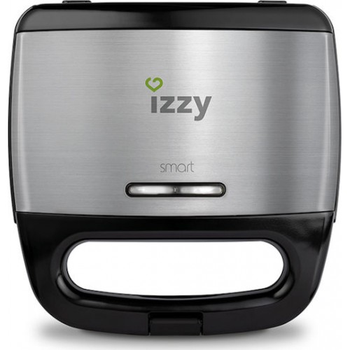 Izzy Smart K-77 Τοστιέρα για 2 Τοστ 800W Inox