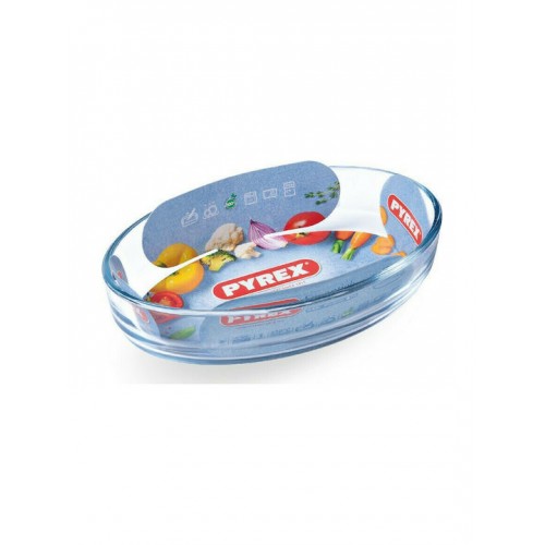 Pyrex Essentials Οβάλ Πυρίμαχο Σκεύος Γυάλινο 39x27x7cm