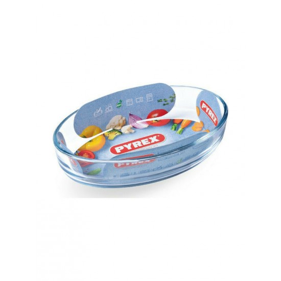 Pyrex Essentials Οβάλ Πυρίμαχο Σκεύος Γυάλινο 39x27x7cm