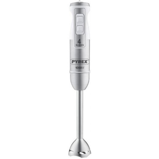 Pyrex SB-1110 Ραβδομπλέντερ με Ανοξείδωτη Ράβδο 1000W Λευκό