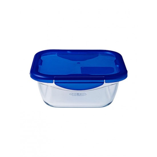 Pyrex Cook & Go Δοχείο Φαγητού Πλαστικό Μπλε Κατάλληλο για Φούρνο Μικροκυμάτων 800ml