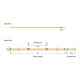 ΤΑΙΝΙΑ LED MINI COB 5M 10W 24V 4000K 320L/M IP44 PRO