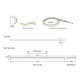 NEON LIGHT LED 5M 8W 24V ΚΟΚΚΙΝΟ IP44 PRO