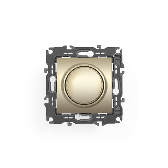 Prime Dimmer 1 Way 1P Triac 300VA 250VAC IP20 Mατ Σαμπανιζέ