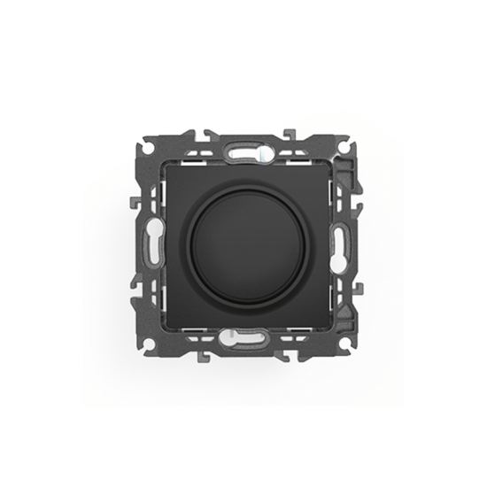 Prime Multi Dimmer 2 Εξόδων 1P Triac 800VA 250VAC IP20 Ματ Ανθρακί