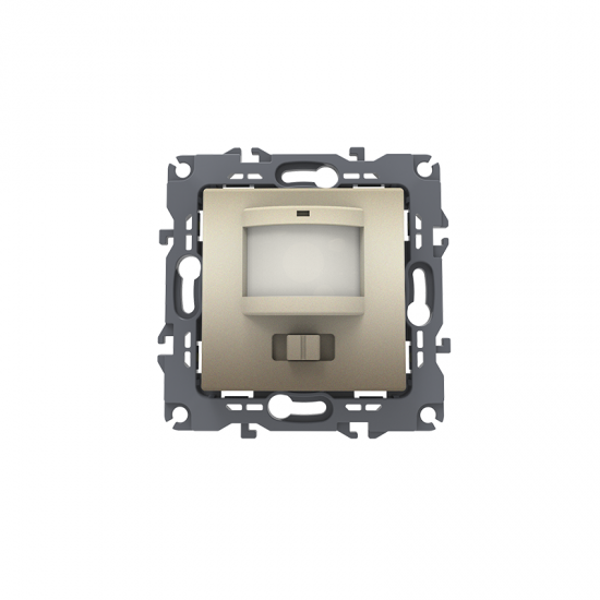 Prime Αισθητήρας Κίνησης Με Βίδα 1P 180-250VAC 400W(40VA) 5-7m 3-7Lux30-260sec IP20 Mατ Σαμπανιζέ