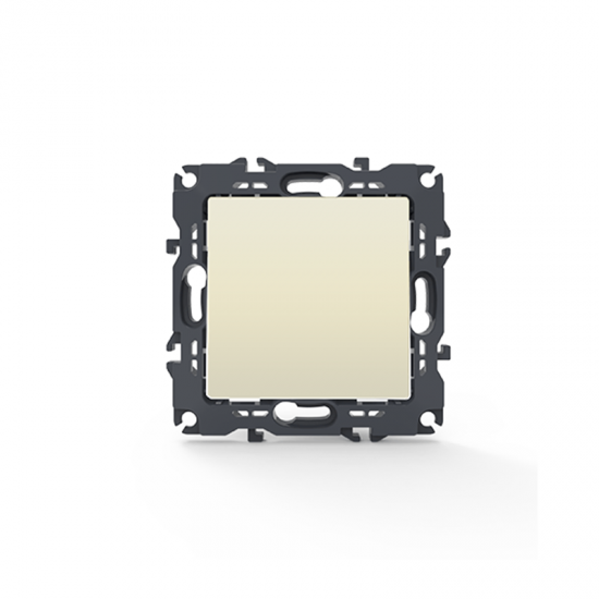 Prime Διακόπτης Αλερετούρ Με Κλιπ 1P 10AX 250VAC IP20 Ιβουάρ