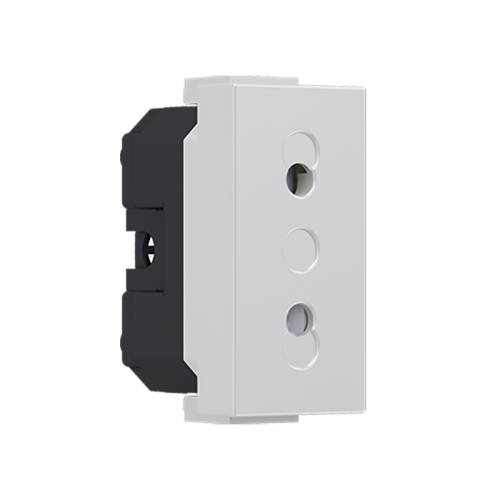 Modys Διπολική Πρίζα Ασφαλείας Ιβουάρ 1 Στ. 2P 10A 250VAC IP20