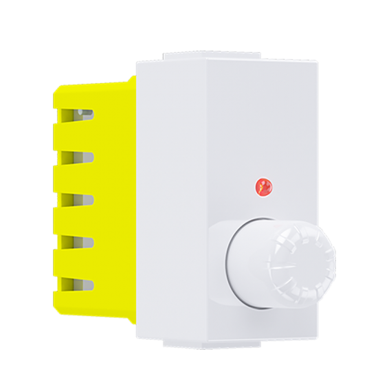 Modys Περιστροφικός Ροοστάτης Λευκός 1 Στ. 1P 40-300W 250VAC IP20