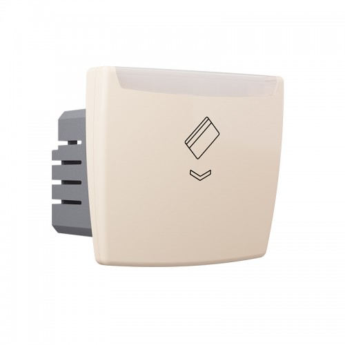 Modys Μηχανικός Καρτοδιακόπτης 2 Στ. 220V 10Α IP20 Ιβουάρ