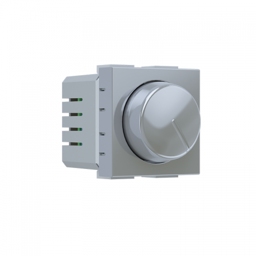 Modys Περιστροφικό Α/Ρ Dimmer LED (7-110W) 2M 250VAC IP20 Ασημί