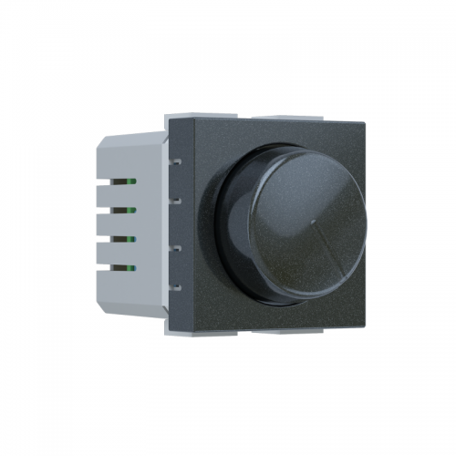 Modys Περιστροφικό Α/Ρ Dimmer LED (7-110W) 2M 250VAC IP20 Ανθρακί