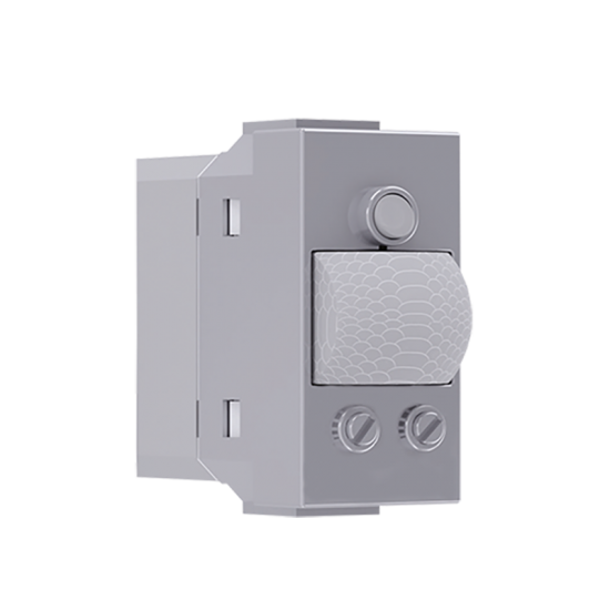 Modys LED Ροοστάτης Ασημί 1 Στ. RLC 100W 250VAC IP20 (Λειτ. Με Μπουτόν)