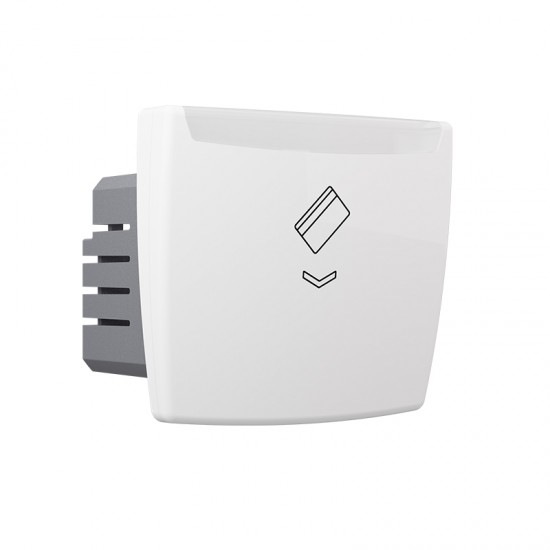 Modys Μηχανικός Καρτοδιακόπτης 2 Στ. 220V 10Α IP20 Λευκό