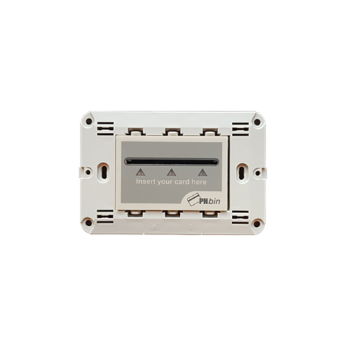 Modys Καρτοδιακόπτης RFID & Βάση Στήριξ. Με Βίδες 3 Στ. Απαλό Γκρι 24VDC IP20