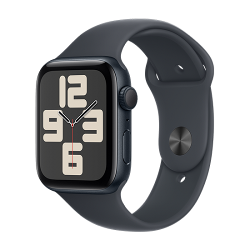 Watch Apple Watch SE2 (2024) GPS 44mm Midnight Aluminium Case with Sport Band M/L - Midnight 
