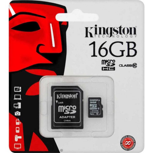 Kingstone Micro SD 16GB Class 10