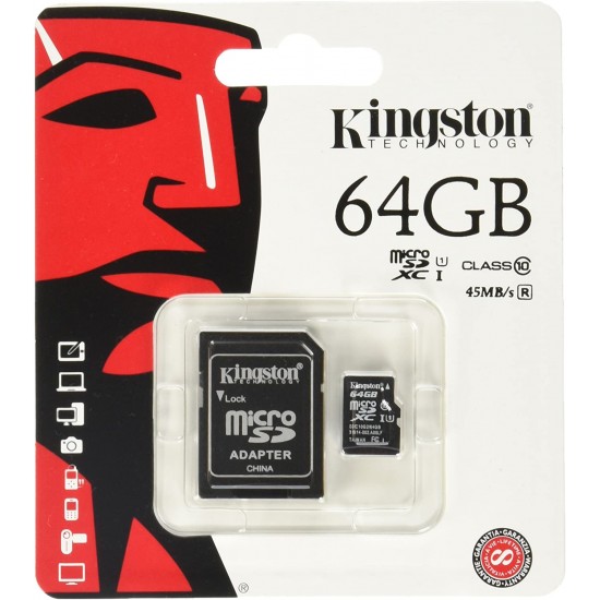 Kingstone Micro SD 64GB Class 10