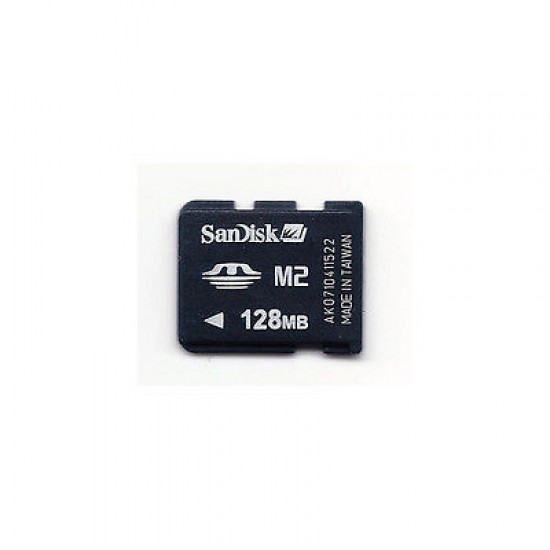 Memory Micro M2 Sandisk 128MB 