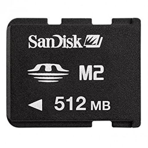 Memory Micro M2 Sandisk 512MB 