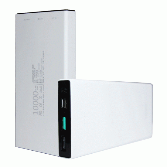 Y-12 SMART USB QUICK CHARGE 3.0 POWER BANK 10000MAH 