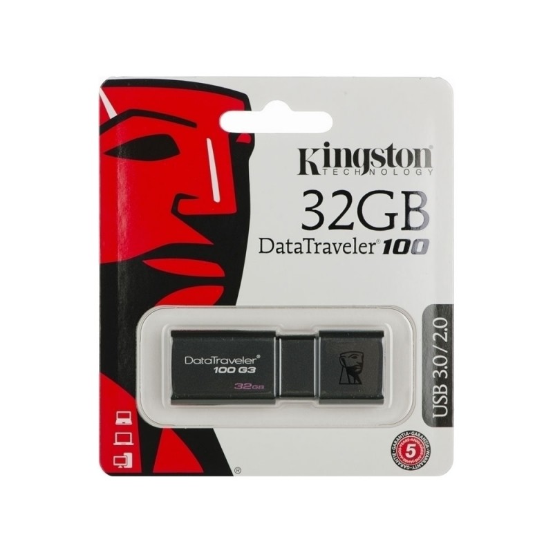 Kingstone 32GB 100 G3 Data Traveler