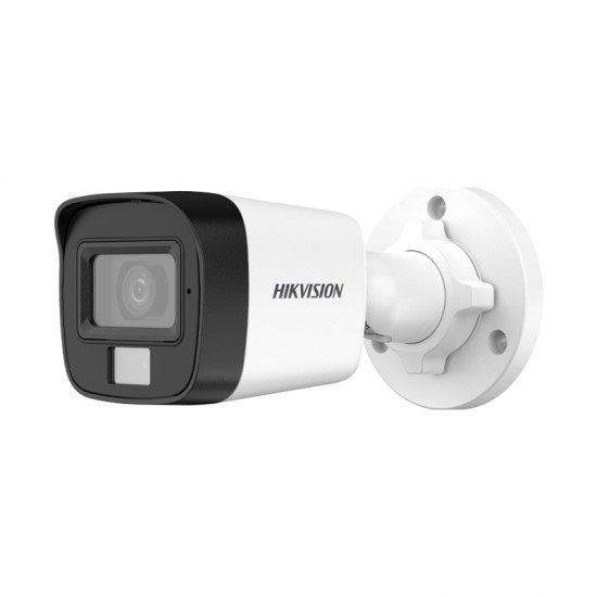 Κάμερα Mini Bullet Dual-Light 2MP, με φακό 2.8mm, υπέρυθρο φωτισμό έως 25 μέτρα και ενσωματωμένο μικρόφωνο