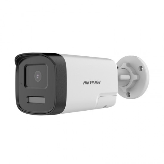 Κάμερα Bullet Smart Hybrid 2MP, με φακό 2.8mm, υπέρυθρο φωτισμό έως 40 μέτρα, ενσωματωμένο μικρόφωνο και ηχείο.