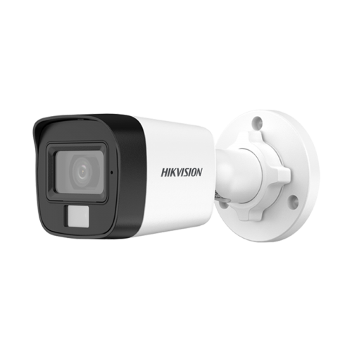 Κάμερα Mini Bullet Dual-Light 3K, με φακό 2.8mm, εμβέλεια λευκού φωτός 20 μέτρα και ενσωματωμένο μικρόφωνο.